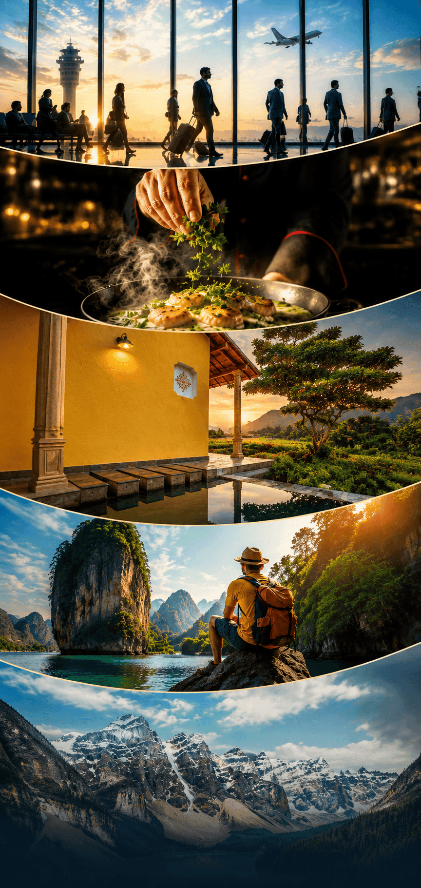 Five brands.
One world of crafted experience.