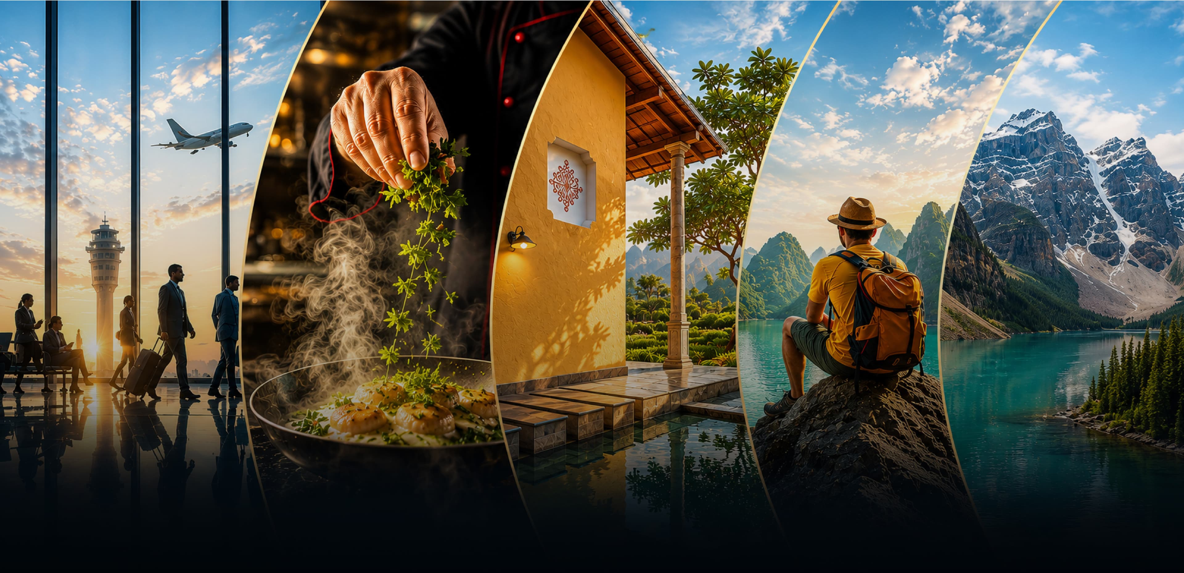 Five brands.
One world of crafted experience.